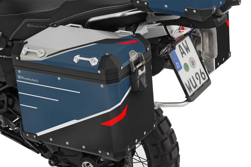 Wunderlich Dekorfolie für BMW Alukoffer SET - Trophy Edition