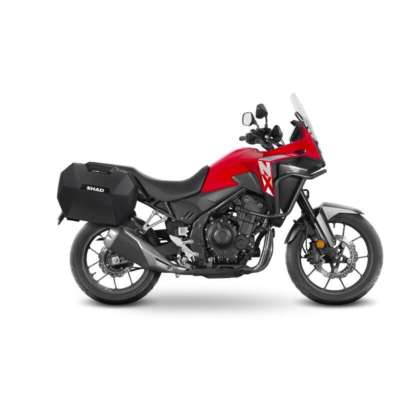 Honda NX500 ( 24- ) SHAD SH38X Carbon Expandierbare Seitenkoffer Set inkl. Träger Honda NX500 ( 24- ) SHAD SH38X Carbon Expandierbare Seitenkoffer Set inkl. Träger