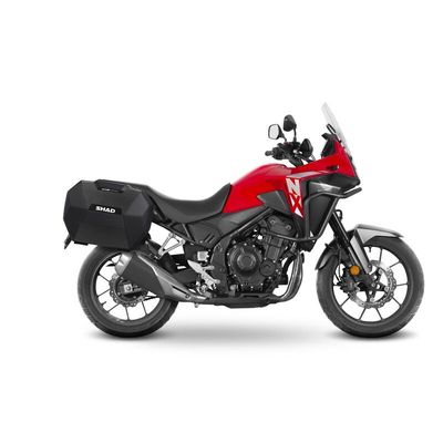Honda NX500 ( 24- ) SHAD SH38X Carbon Expandierbare Seitenkoffer Set inkl. Träger Honda NX500 ( 24- ) SHAD SH38X Carbon Expandierbare Seitenkoffer Set inkl. Träger