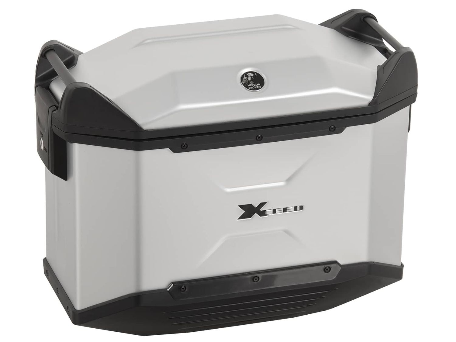Hepco&Becker Xceed Seitenkoffer 38 ltr. links - silber