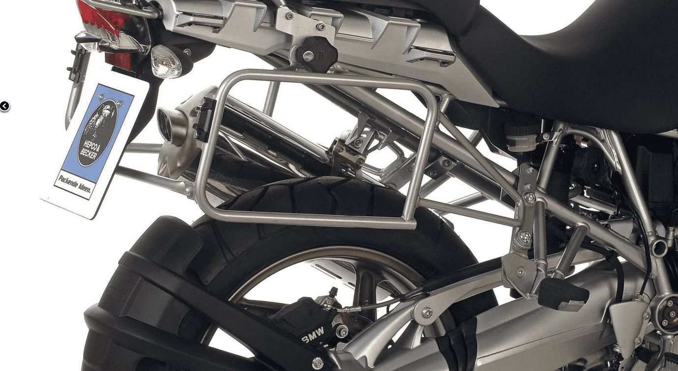 Hepco&Becker Seitenkofferträger Lock-it silber für BMW R 1200 GS (2004-2007)