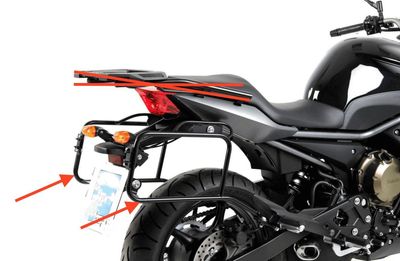 Hepco&Becker Seitenkofferträger Lock-it schwarz für Yamaha XJ 6 Diversion (2013-2016) Hepco&Becker Seitenkofferträger Lock-it schwarz für Yamaha XJ 6 Diversion (2013-2016)