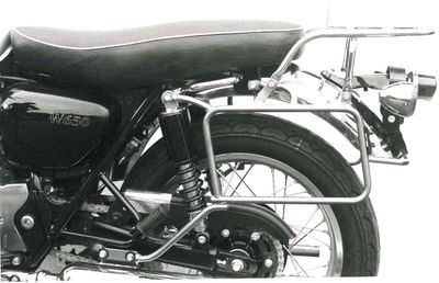 Hepco&Becker Komplettträgerset chrom für Kawasaki W 650 (1999-2006)/W 800 (2011-2016) Hepco&Becker Komplettträgerset chrom für Kawasaki W 650 (1999-2006)/W 800 (2011-2016)