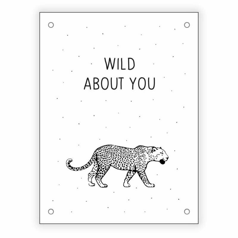 Tuinposter Wild About You Tuinposter Wild About You