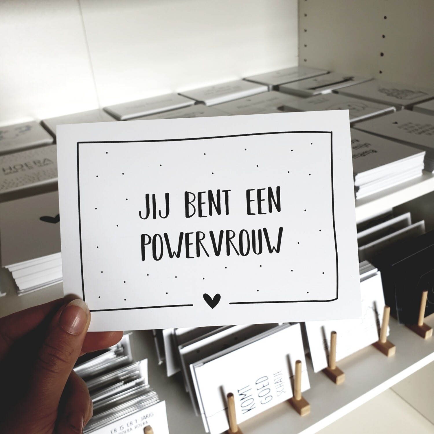 Kaart Jij bent een Powervrouw