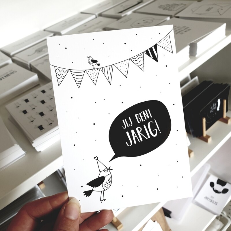Kaart Verjaardag Jij bent jarig Kaart Verjaardag Jij bent jarig