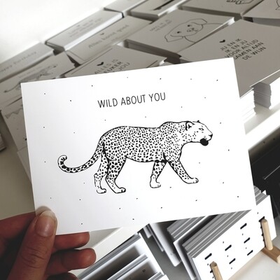 Kaart Wild About You Jaguar