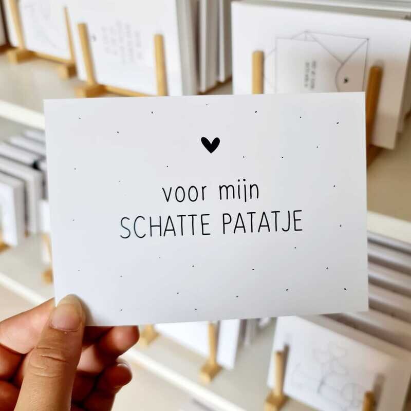 Kaart Schatte Patatje Kaart Schatte Patatje