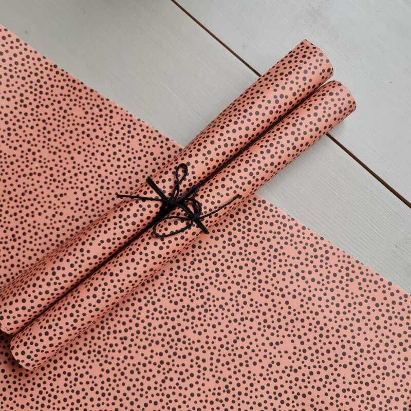 Inpakpapier Coral Stipjes 30x100