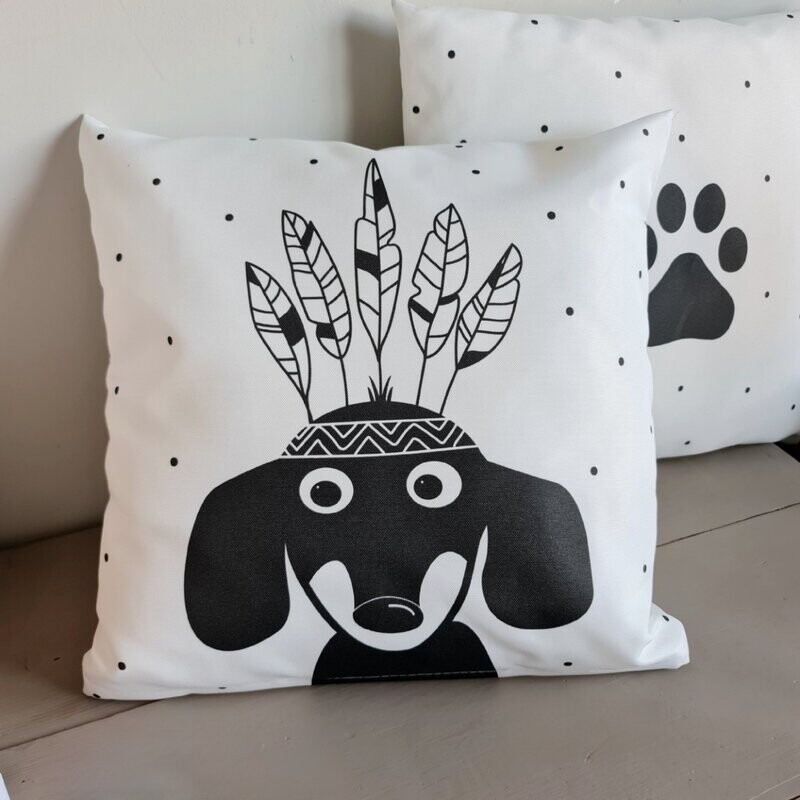 Buitenkussen Tuin Kussen Hond