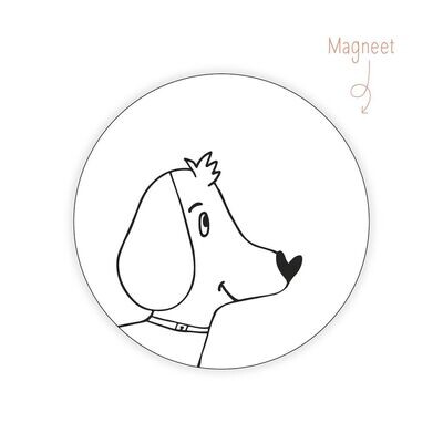 Magneet Lieve Hond