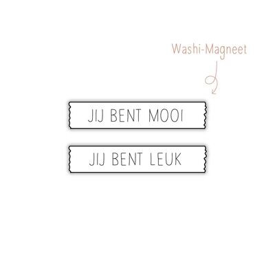 Washi Magneet Complimenten