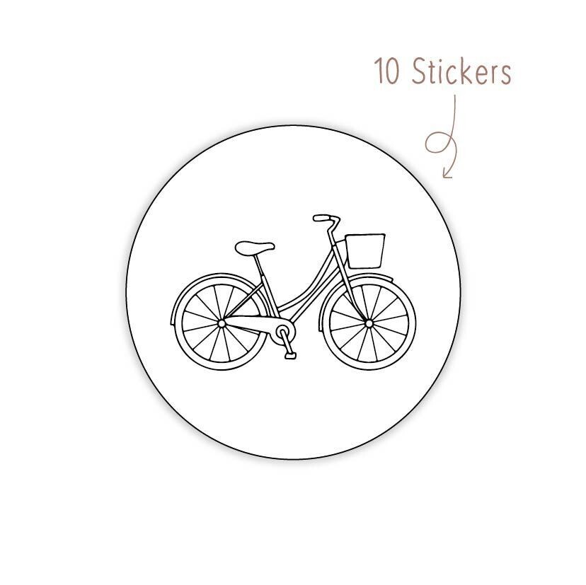Stickers Fiets 10 STKS