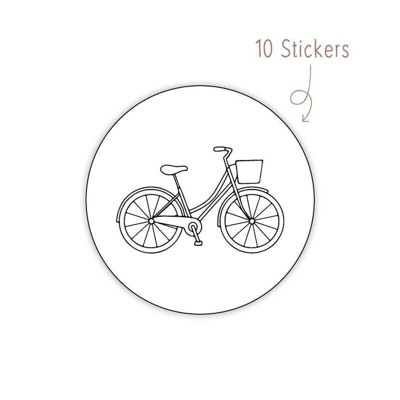 Stickers Fiets 10 STKS