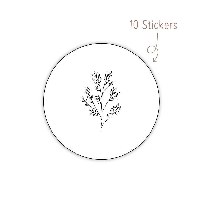 Stickers Lente 10 STKS