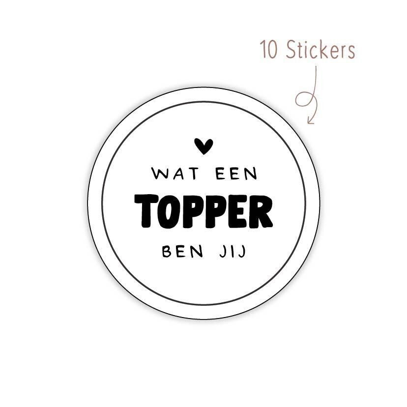 Stickers Topper 10 STKS