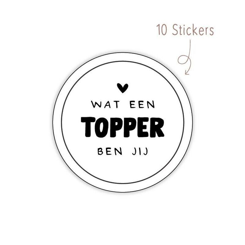 Stickers Topper 10 STKS