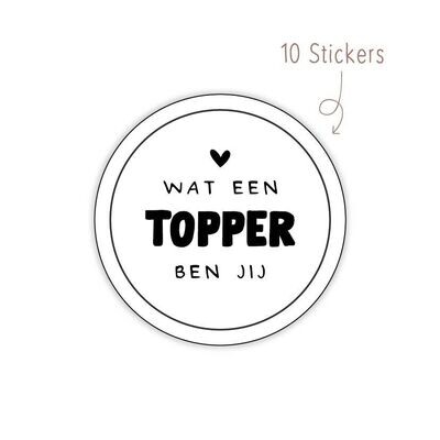 Stickers Topper 10 STKS