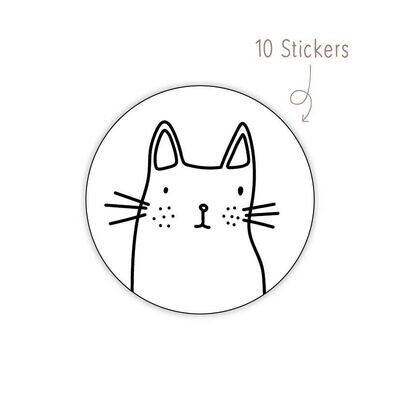Stickers Kat 10 STKS