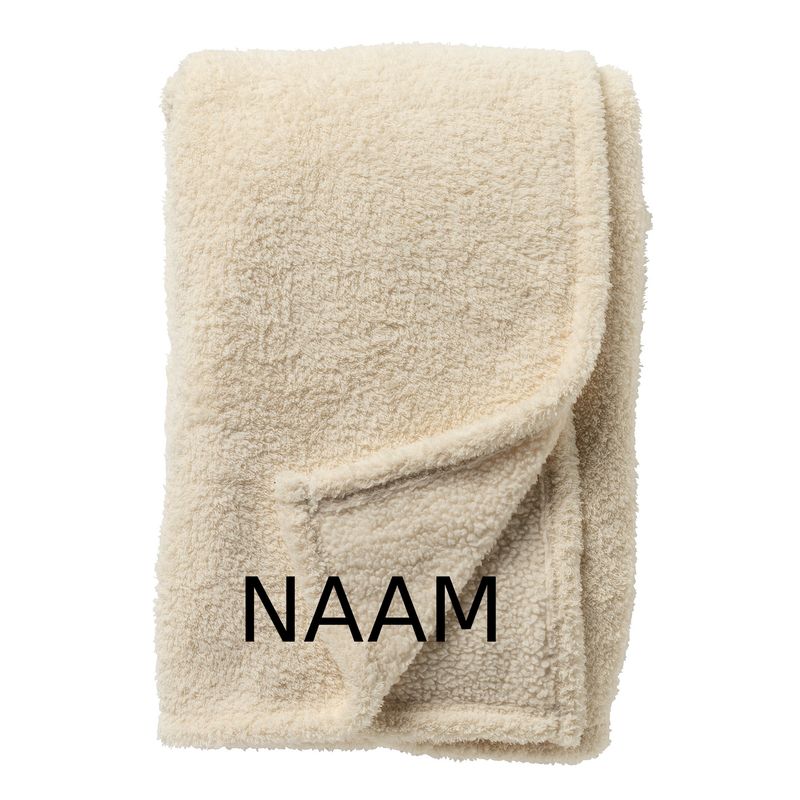 Teddy Deken geborduurd met naam