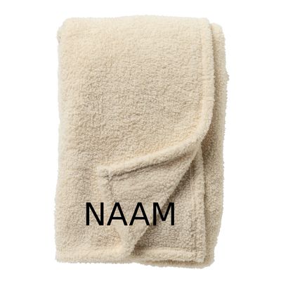 Teddy Deken geborduurd met naam