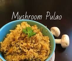 Mushroom Pulao