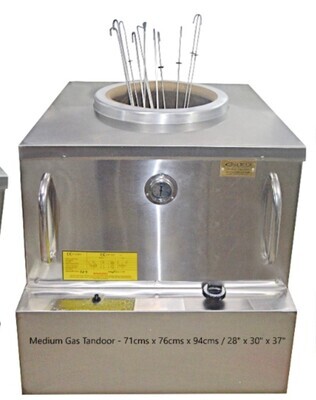 Four à Tandoori à Gaz pour Restaurant Approuvé CE Moyen 71cm X 76cm X 94cm