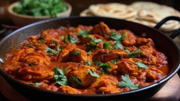 Menu Poulet Tikka Massala