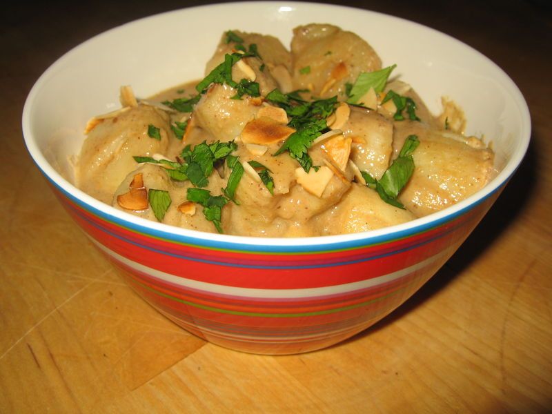 Menu Saint Jacques Korma