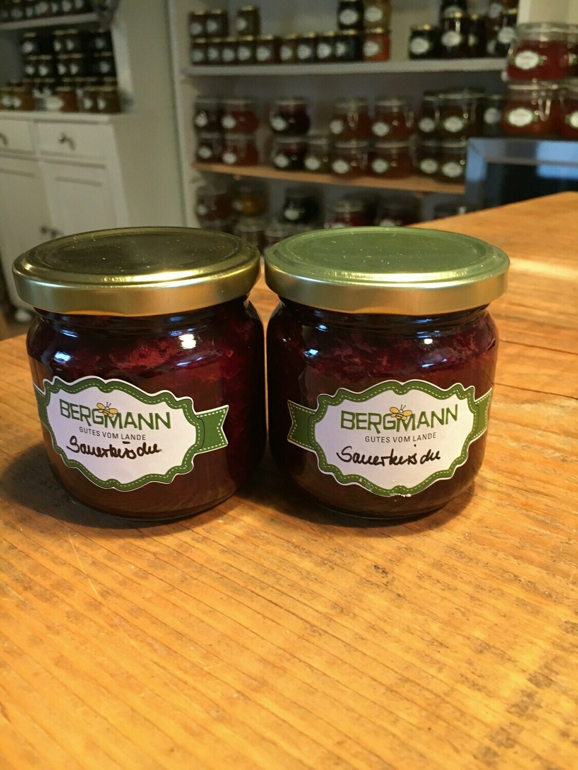 Fruchtaufstrich Sauerkische im 230g Glas