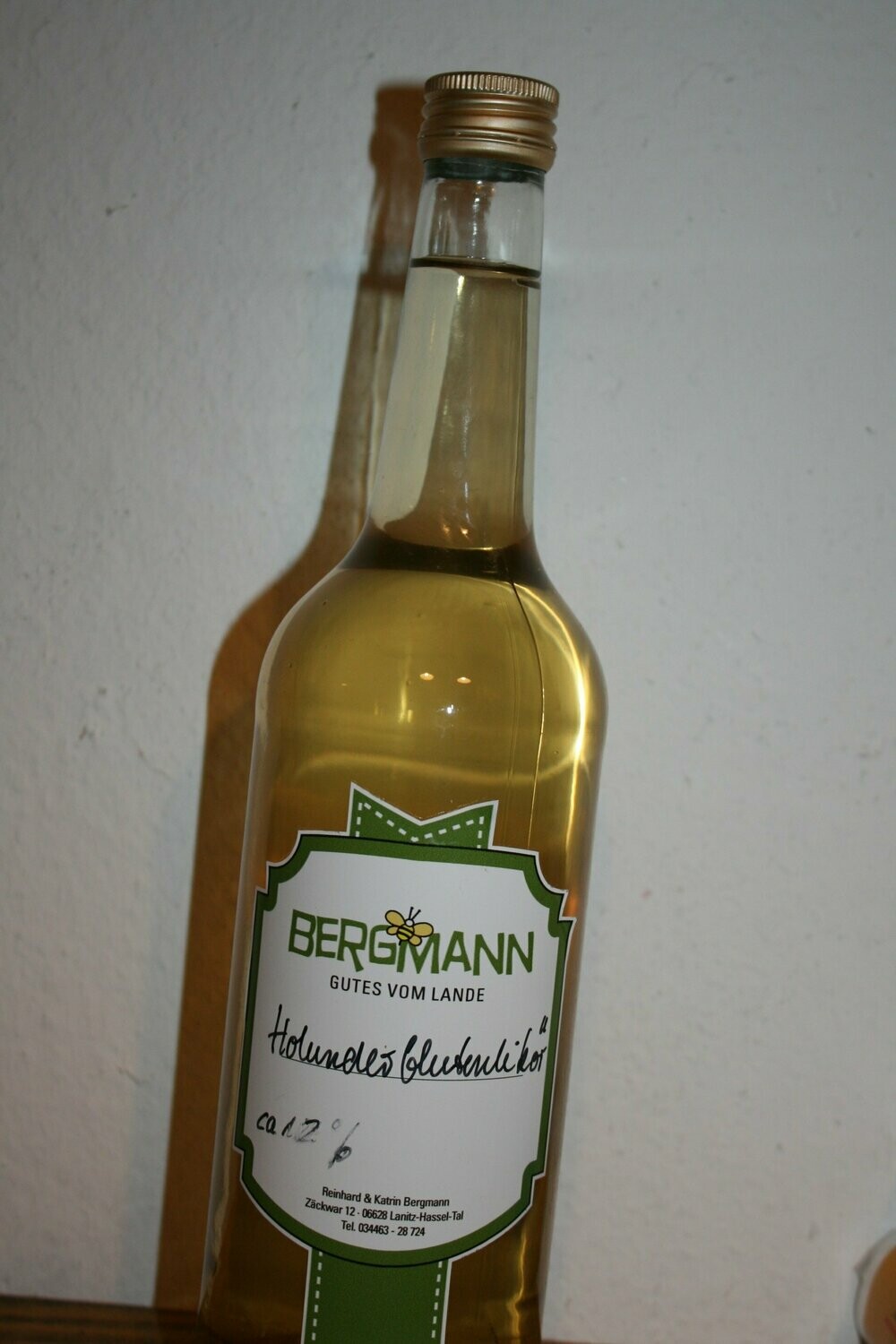 Holunderblütenlikör 0,7l Flasche 12%
