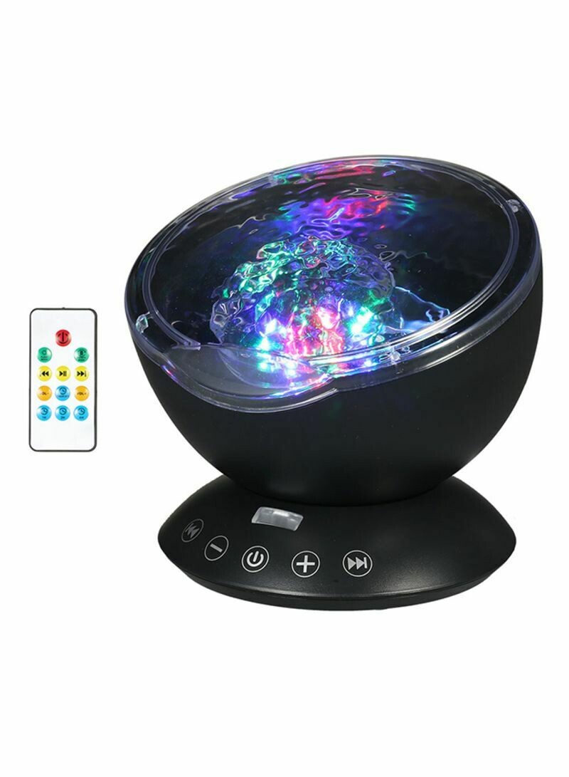 Ocean Wave Projector Lamp Black