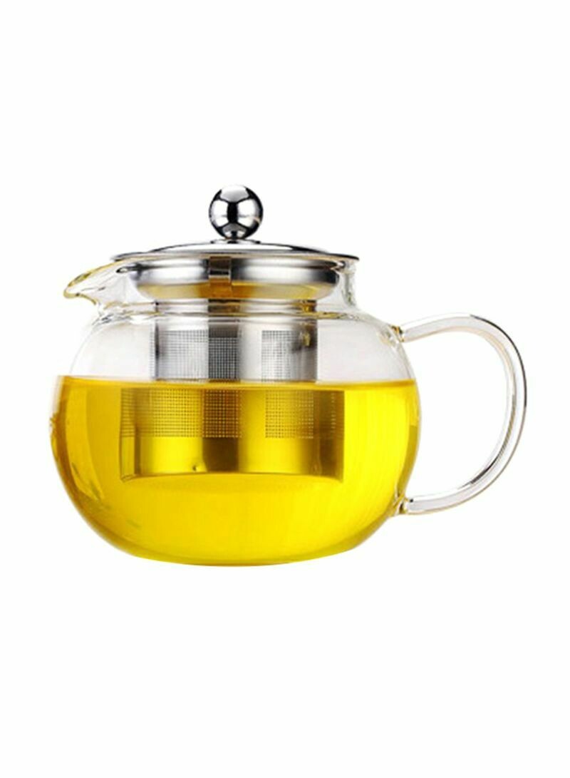 Heat Resistant Teapot Transparent 18x7x14centimeter