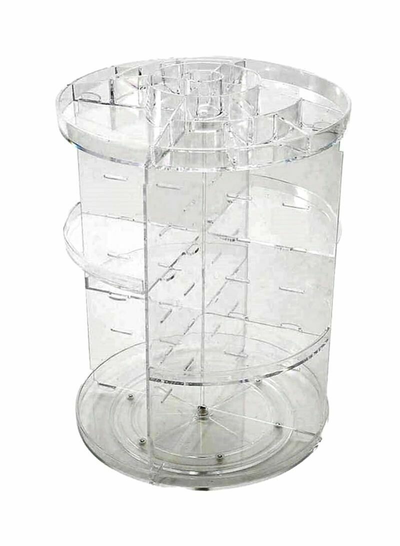 GIRNEES Cosmetic Organizer Clear