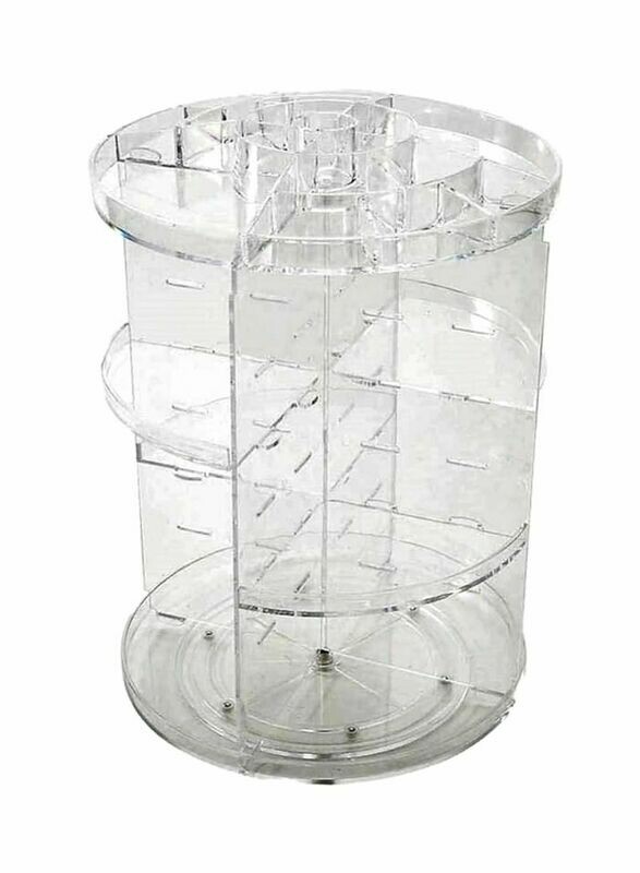 GIRNEES Cosmetic Organizer Clear