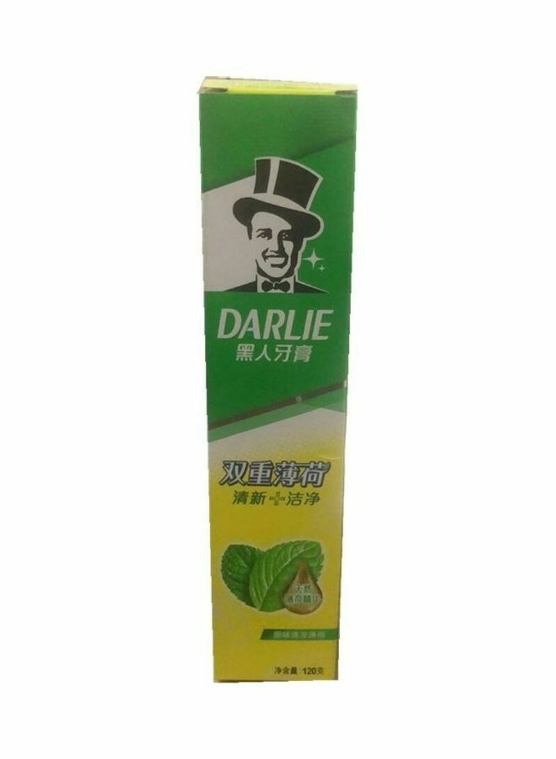 Darlie Double Action Spearmint And Peppermint Fluoride Toothpaste White 120g