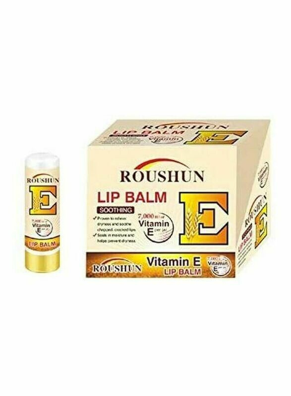 Roushun
Vitamin E Smoothing Lip Balm 10ml