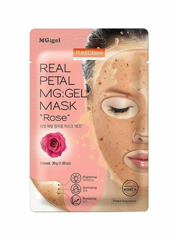 Purederm
Real Petal MG Gel Mask - Rose 30g