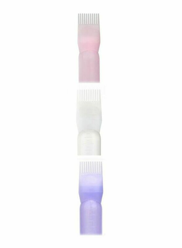 Voberry
3-Piece Hair Dye Bottle And Brush Dispensing Applicator Set Multicolour