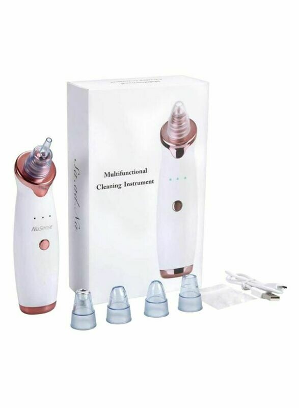 NuSense
5-In-1 Blackhead And Acne Remover Vacuum Cleaning Instrument White/Rose Gold 10centimeter