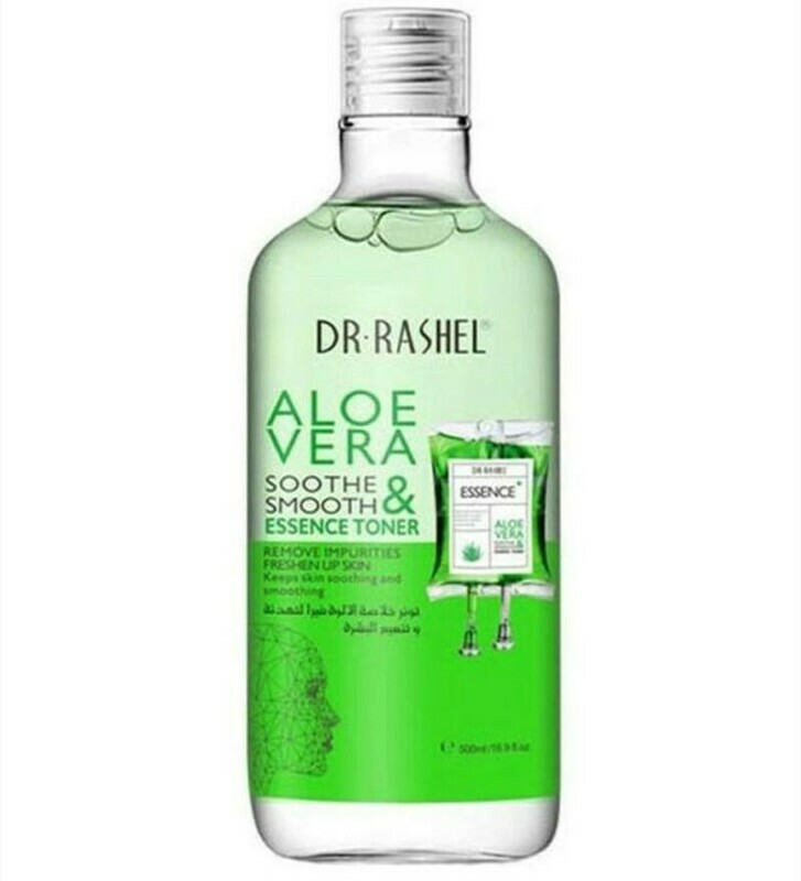Dr. Rashel Aloe Vera Soothe And Smooth Essence Toner Green 500ml