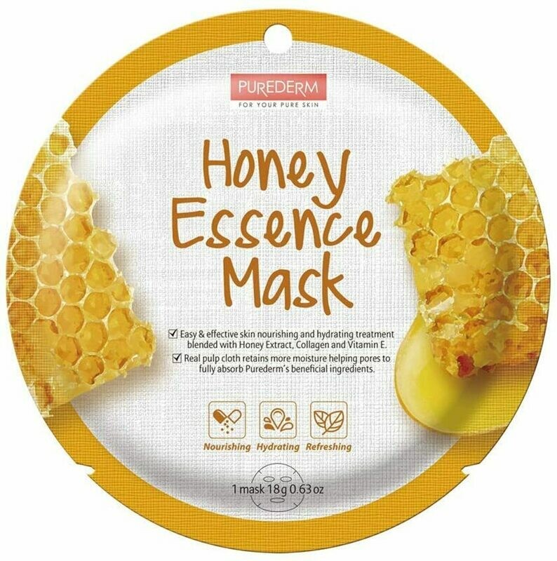 PUREDERM Honey Essence Sheet Mask - 1 Piece