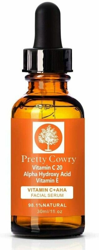 Pretty Cowry Vitamin C Plus AHA Facial Serum 30ml