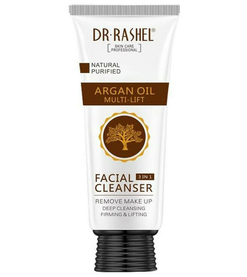 Dr. Rashel 3-In-1 Argan Oil Multi-Life Facial Cleanser 80ml