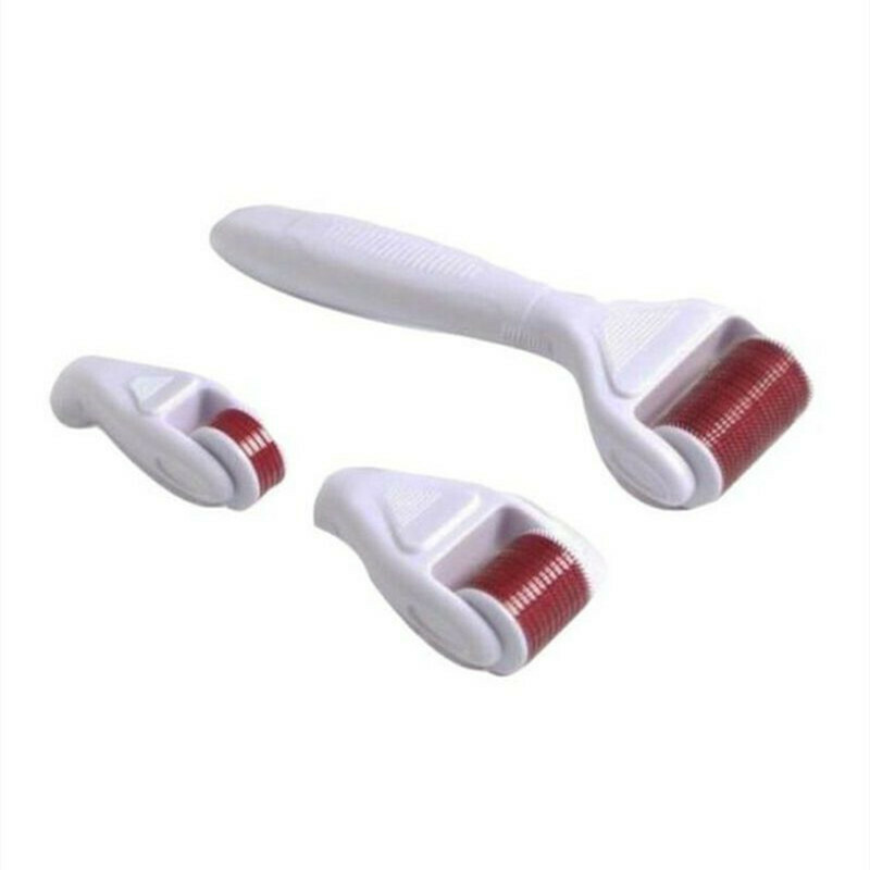 Derma 3-In-1 Derma Roller Skin Care White/Red
