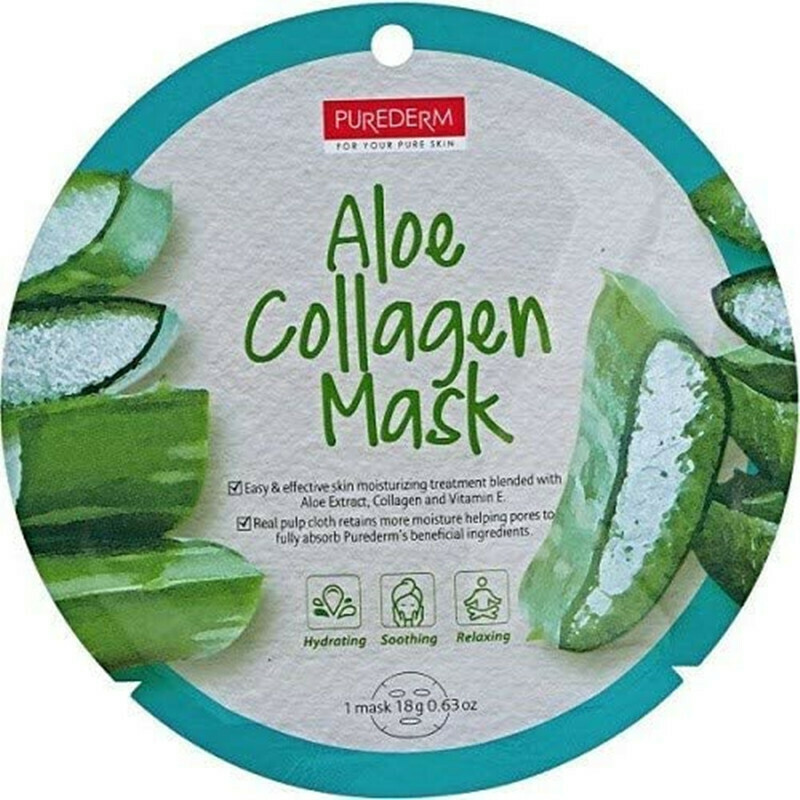 Purederm Aloe Collagen Mask 18g