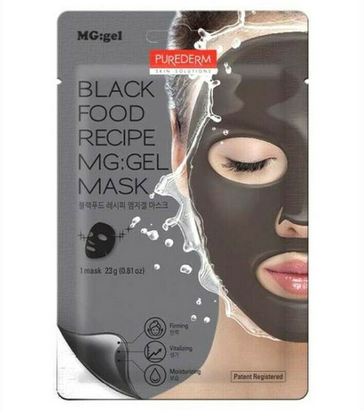Purederm Black Food Recipe Mg : Gel Mask