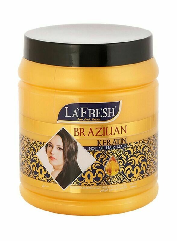 LA FRESH Brazilian Keratin Hot Oil Hair Cream Clear 1000ml