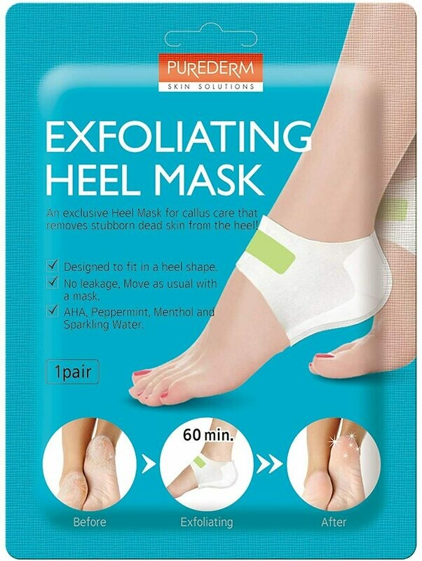 Purederm Exfoliating Heel Mask 18g