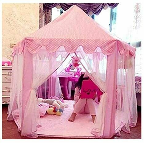 Princess castle hexagonal children&#39;s tent children&#39;s castle tent